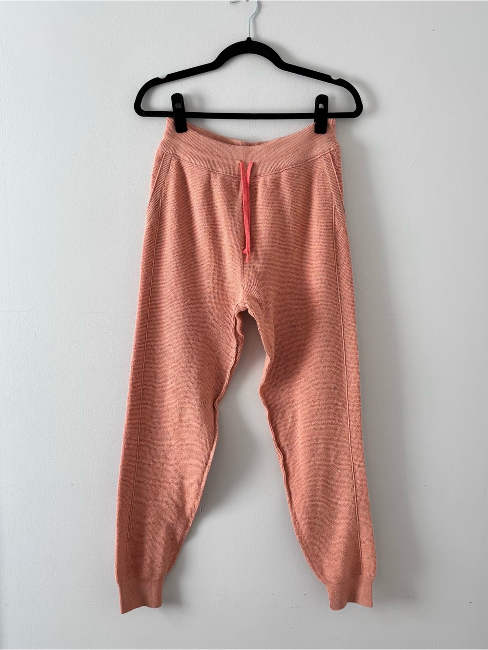 Daily Practice Waffle Knit Joggers Textured Pants Drawstring Cozy Anthropologie